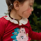 Holiday Cat Spandex 24FW Indoor Set