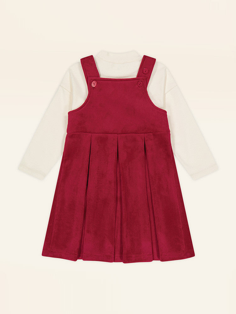 Merry Ann Layered Veloa Bonding Dress