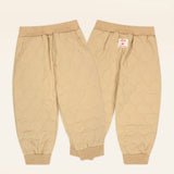 Cozy warm quilted baggy pants