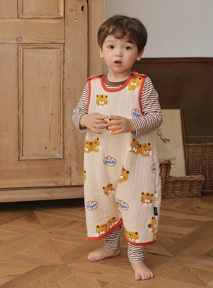 Hoho Tiger Sleeping vest  24FW