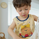 Swimming bear (25SS) Mesh Vest Set