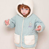 [Mollimelli] Pretty bunny hooded jumper