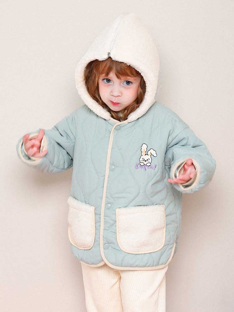 [Mollimelli] Pretty bunny hooded jumper