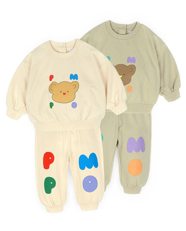 [Pimpollo] Low-key upper and lower clothes (2 colors)