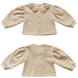Pine cone Cardigan_Cream