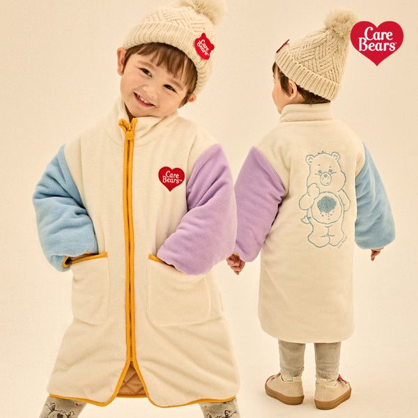 [Care Bears] Grumpy Bear Fleece Padded Long Coat