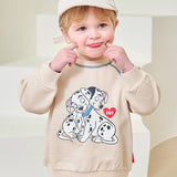 [Disney]101 Dalmatian Raglan Man to Man T-Shirt