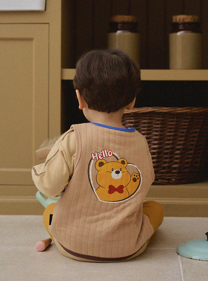 Bear chu indoor vest  24FW