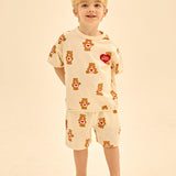 [Care Bear] Tender Heart Bear Loose Fit Set