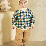 Checked Bear Nappjng Tee