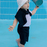 ICE CREAM CARDIGAN SET Black