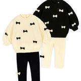 [Pimpollo] Purely's ribbon top and bottom set Ivory