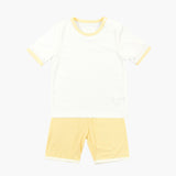 Clay Poly Ribbed Short sleeve Indoor Wear Set 家居服(26SS)
