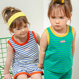 [Pimpollo] Palette sleeveless top and bottom set