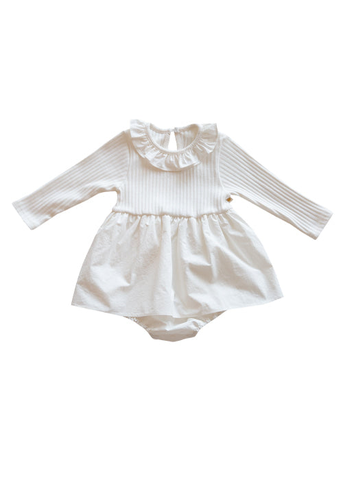 MINA ROMPERS Ivory