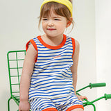 [Pimpollo] Palette sleeveless top and bottom set