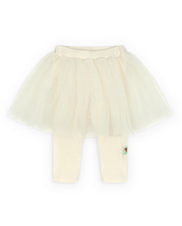 [Pimpollo] lace skirt leggings