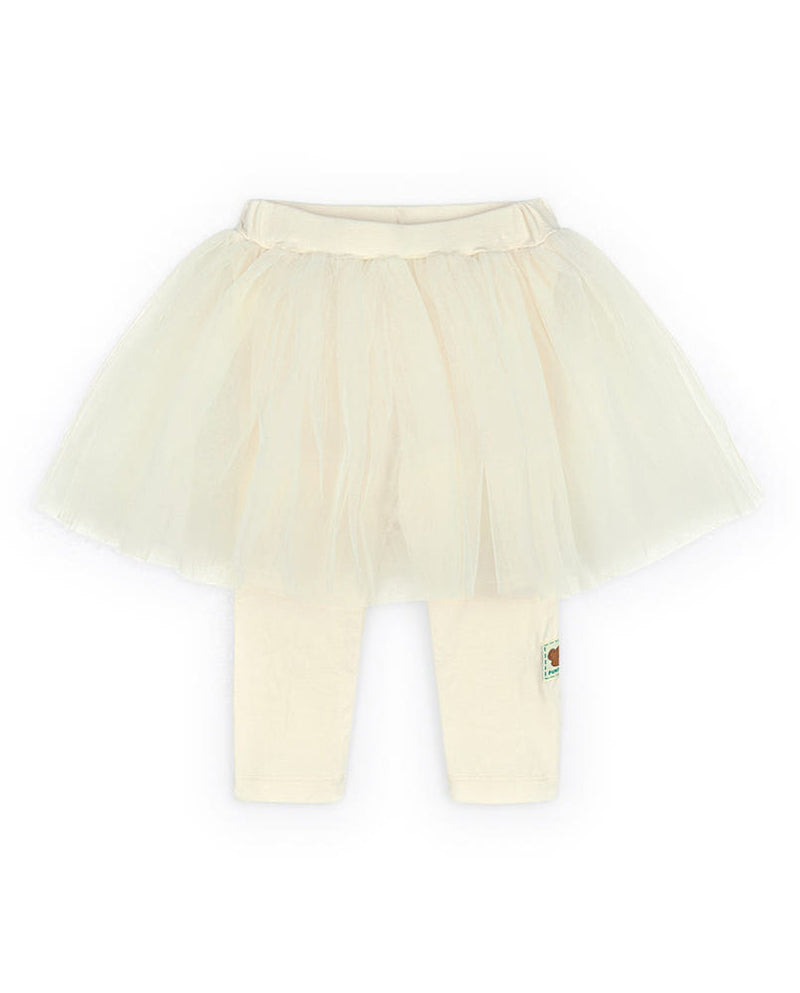 [Pimpollo] lace skirt leggings