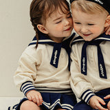 [Pimpollo] School skirt upper and lower suit (2 colors)