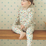 Winter cherry Spandex 24FW Indoor Set