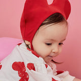 Heart Hat Red