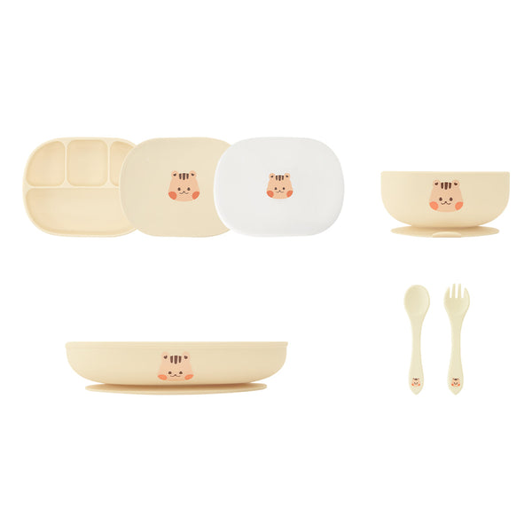 Dottodot Silicone Plate Set (Squirrel)