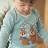 Snowy Day Spandex 24FW Indoor Set