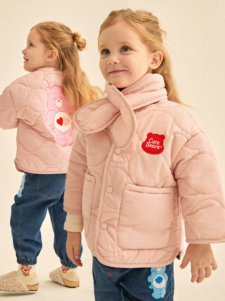 [Care Bears] Muffler Set Cloud Quilted Jumper