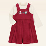 Merry Ann Layered Veloa Bonding Dress