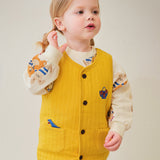Good coniconi three-fold quilting vest
