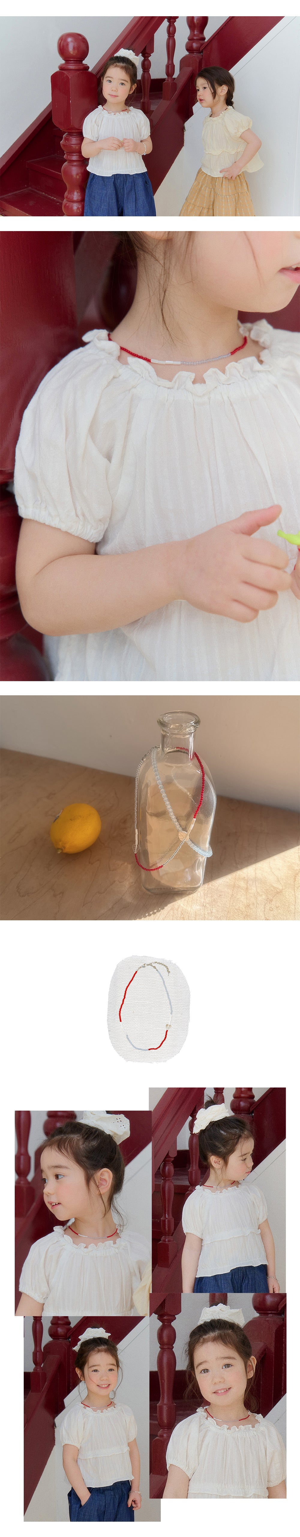 라피네 비즈 목걸이