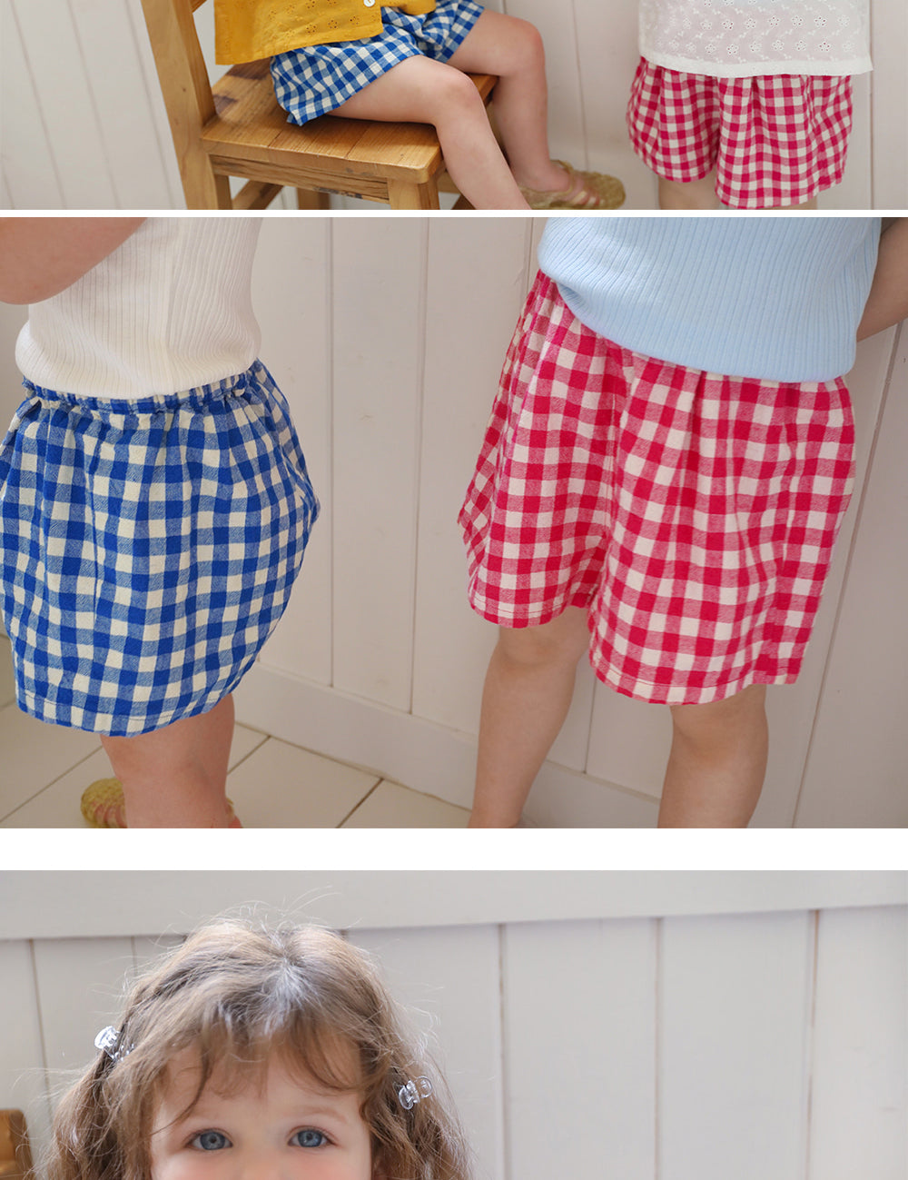 Coco check pants