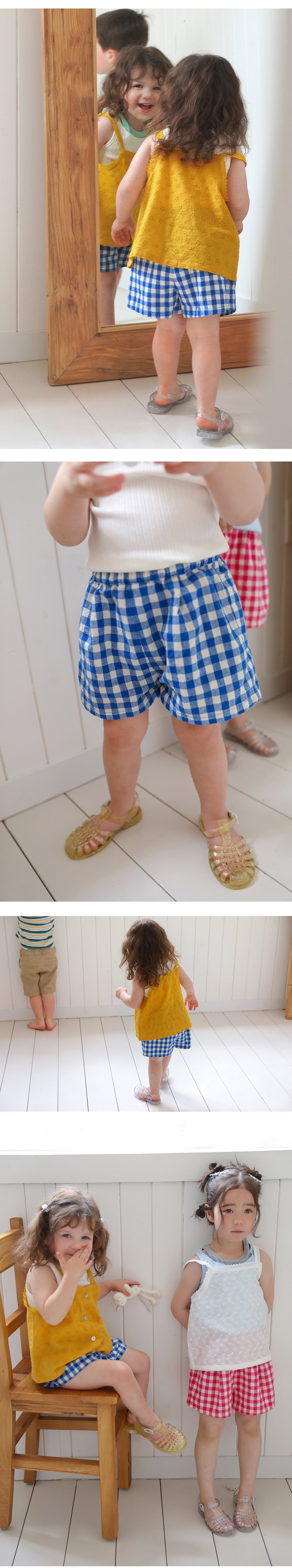 Coco check pants