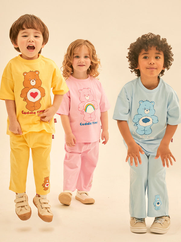 [Care Bear] Care Bear Friends Loose Fit Short Sleeves set