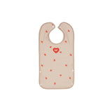 [New] Dottodot Heart Waterproof  Bib