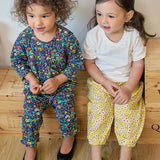 French loose fit underwear (25SS) Indoor Set blue