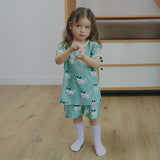 Dave Bamboo Mesh Short sleeve Indoor Wear Set 家居服(26SS)