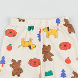 Dave Bamboo Mesh Short sleeve Indoor Wear Set 家居服(26SS)