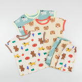 Dave Bamboo Mesh Short sleeve Indoor Wear Set 家居服(26SS)