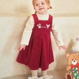Merry Ann Layered Veloa Bonding Dress