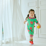 Elephant ass modal short-sleeved slim top and bottom set