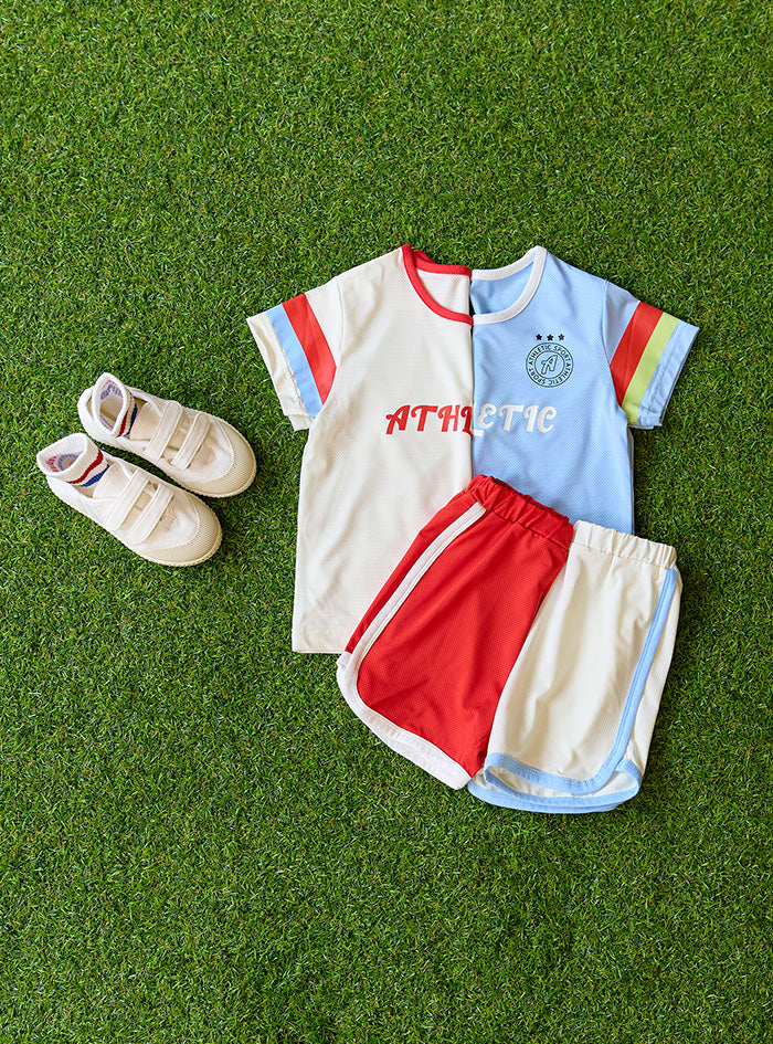 The athletic short sleeve (24SS) Mesh Outdoor Set