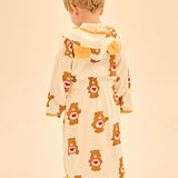 [Care Bear] Tender Heart Bear Ear Hooded Beach Gown