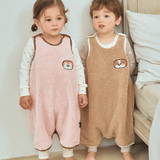 Fluffy sleeping vest vest  24FW