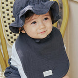 Cozy Big Bib Bib_Charcoal