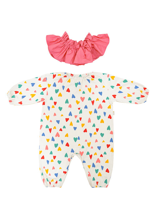 Pierrot Romper Pink