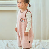 Fluffy sleeping vest vest  24FW