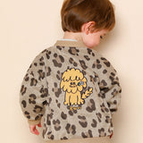 Chocolate Leopard print Cardigan