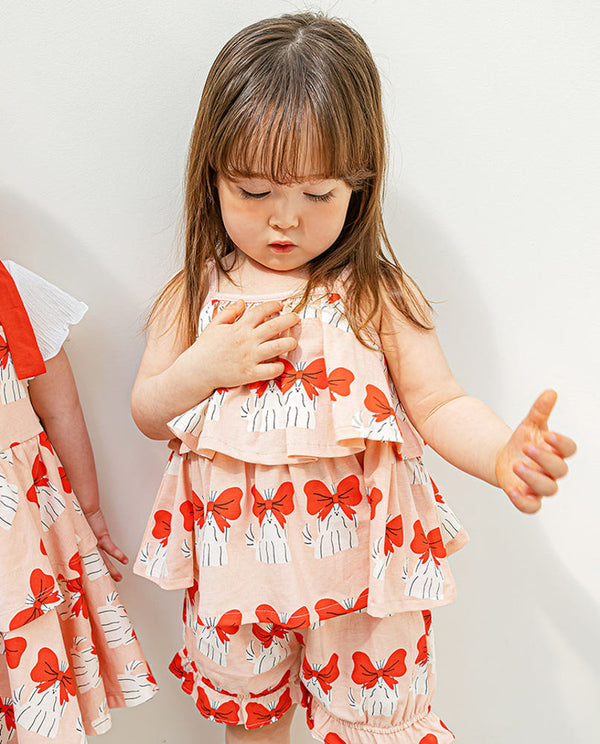 [Pimpollo] Titi sleeveless top and bottom set