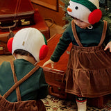 【手工製作】雪人帽